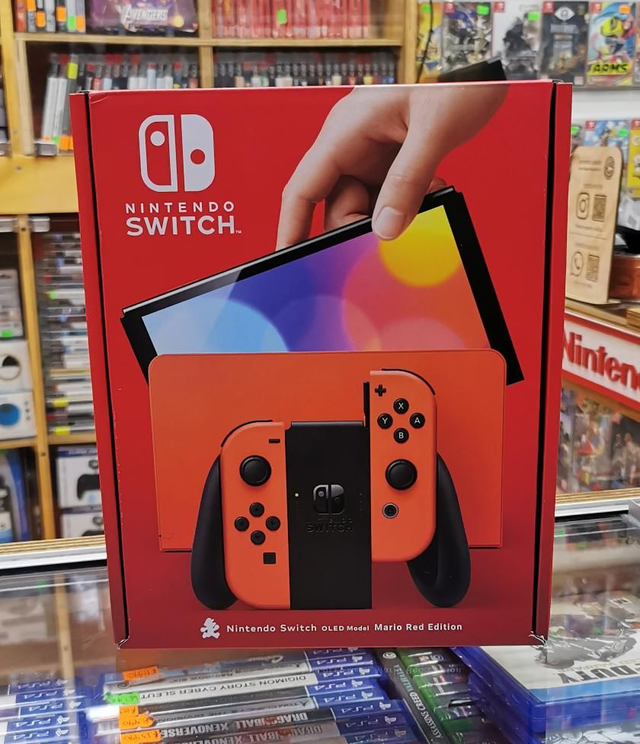 Nintendo Switch Oled Version Mario