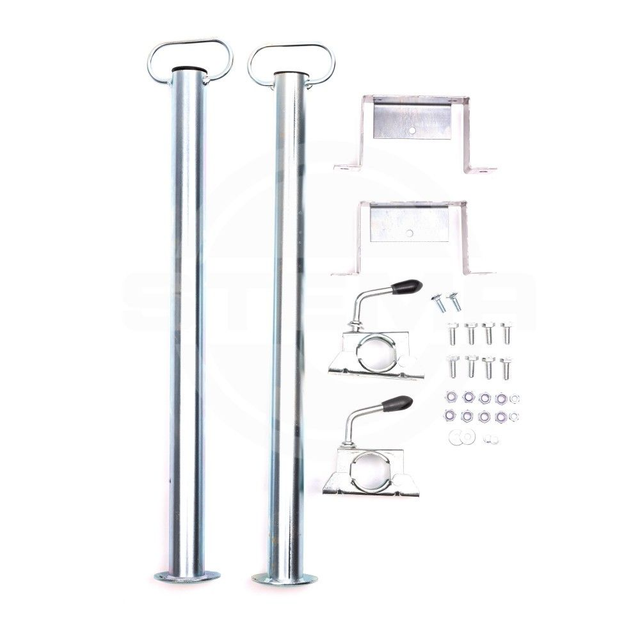 Abstellstützen / Anhängerstützen inkl. ORIGINAL STEMA-Halterung