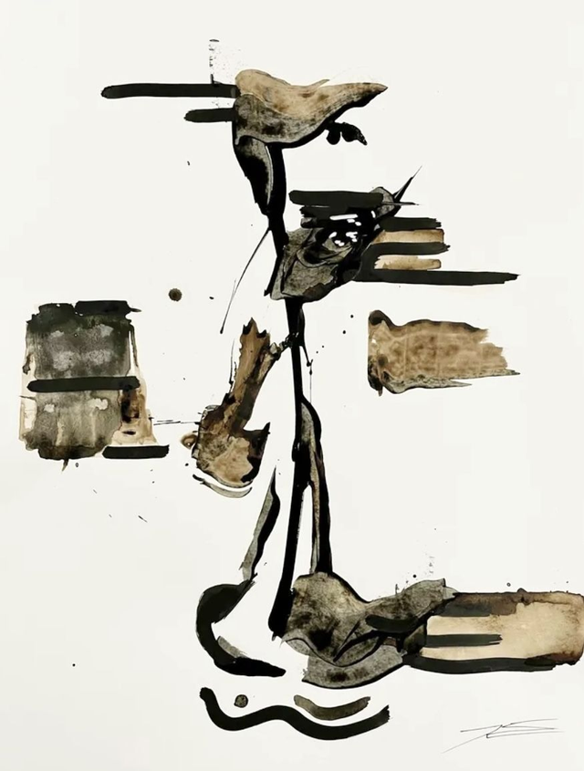 Oeuvre sur papier - Le Dictateur - 50x65cm