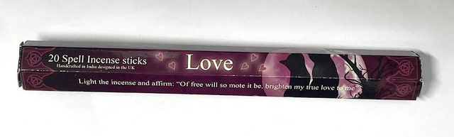 Elements Spell Incense Sticks - Love Spell 