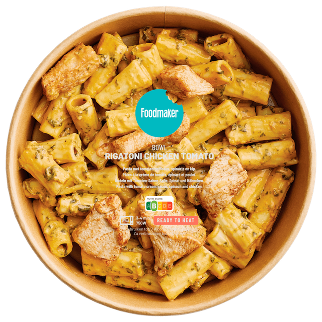 Foodmaker Bowl Rigatoni Chicken Tomato