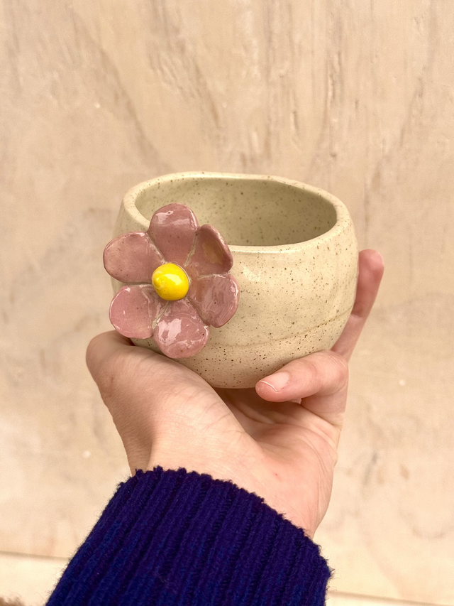 TASSE FLEUR A.CABANE x OLIVIER 20CL