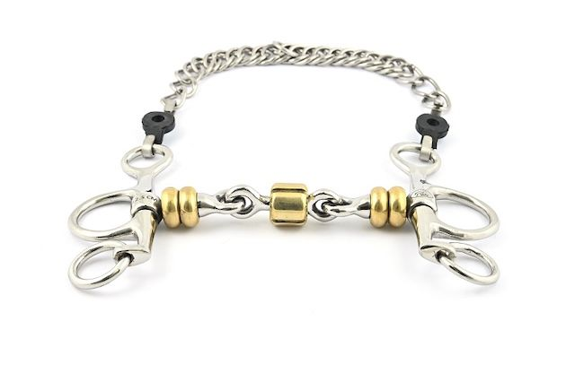 Mors JUMP'IN pelham petites branches à rouleaux