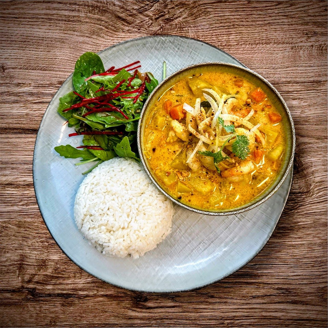 Curry de crevette