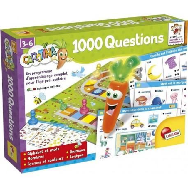 Lisciani Giochi NC Carotina 1000 Questions