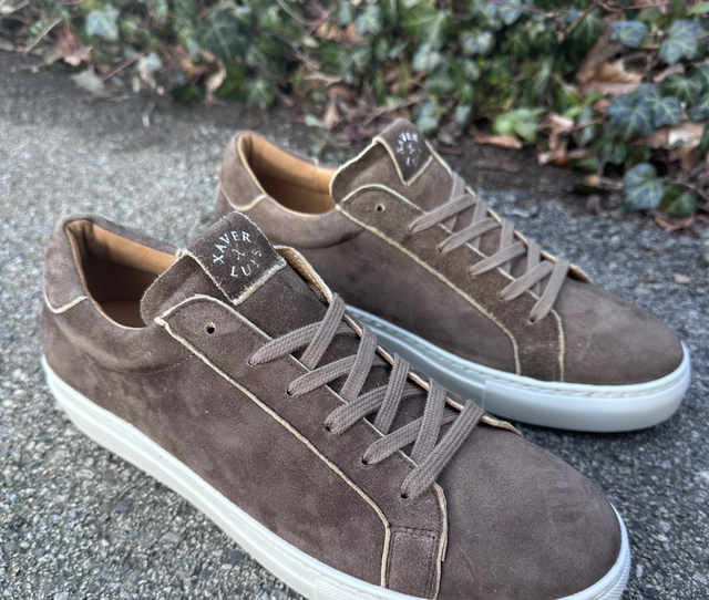 Herren Sneaker Hirschvelour