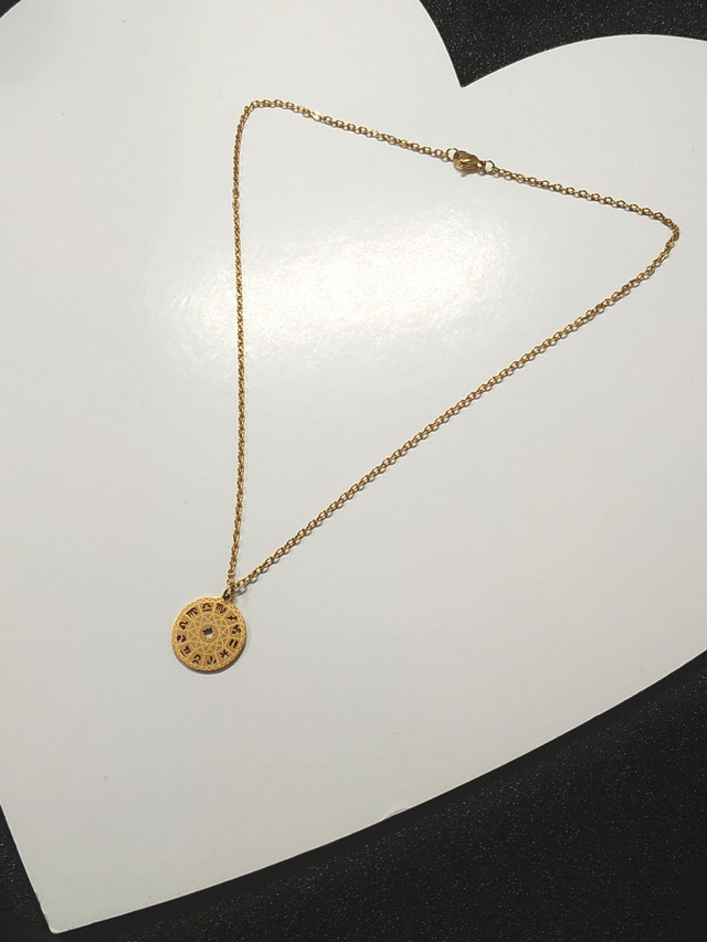 Collier constellation - signe du zodiaque doré