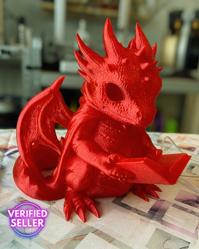 Dragon Lamp &quot;Reading Dragon&quot;