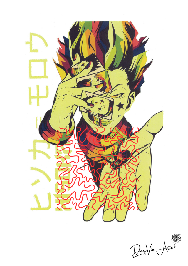 Hisoka, le magicien des cartes  -  Hunter X Hunter