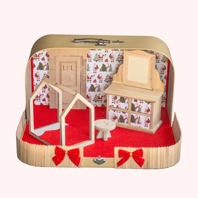 Grande Valise Magique – Format Enneigée - Père Noël