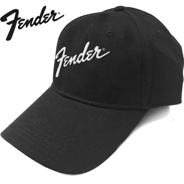 FENDER UNISEX BASEBALL CAP: LOGO