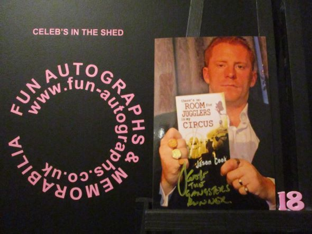 Jason Cook Authentic Autographed 6x4 Photograph (18)