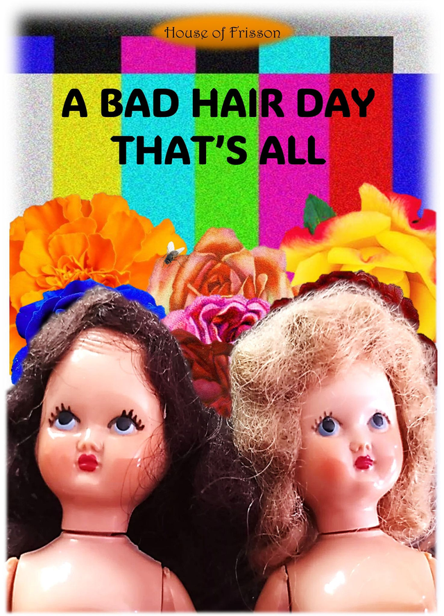 &quot;A Bad Hair Day That&#039;s All&quot; A3 Art Print by House of Frisson