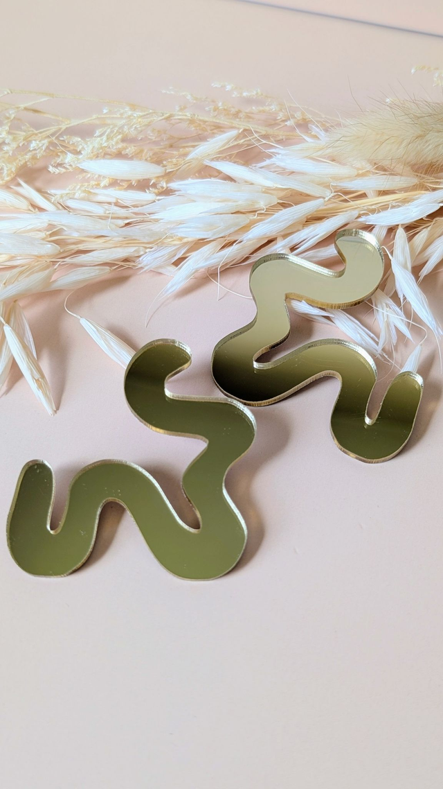 Twist - Doré effet miroir