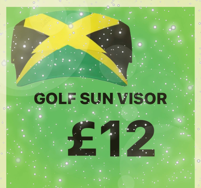 🇯🇲NMIA FLAG GOLF SUN VISOR