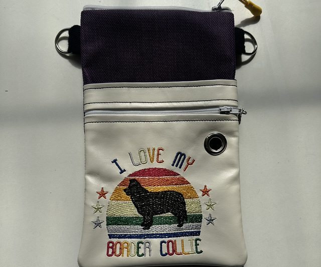 Dog Walking Bags - I Love My Border Collie