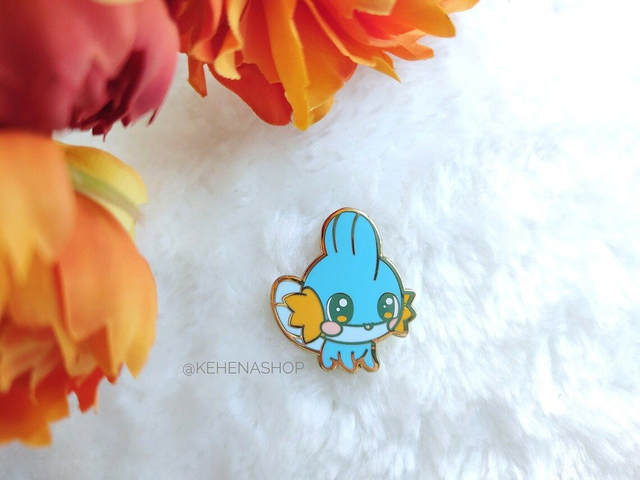Mudkip Hard Enamel Pin | Pokemon