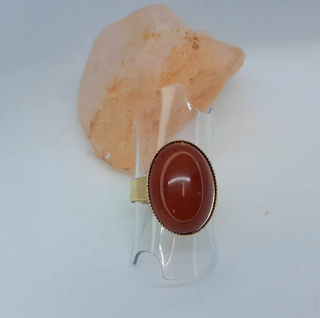 Bague acier or inoxydable réglable