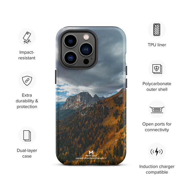 Tra le Vette d’Autunno - Cover iPhone rigida