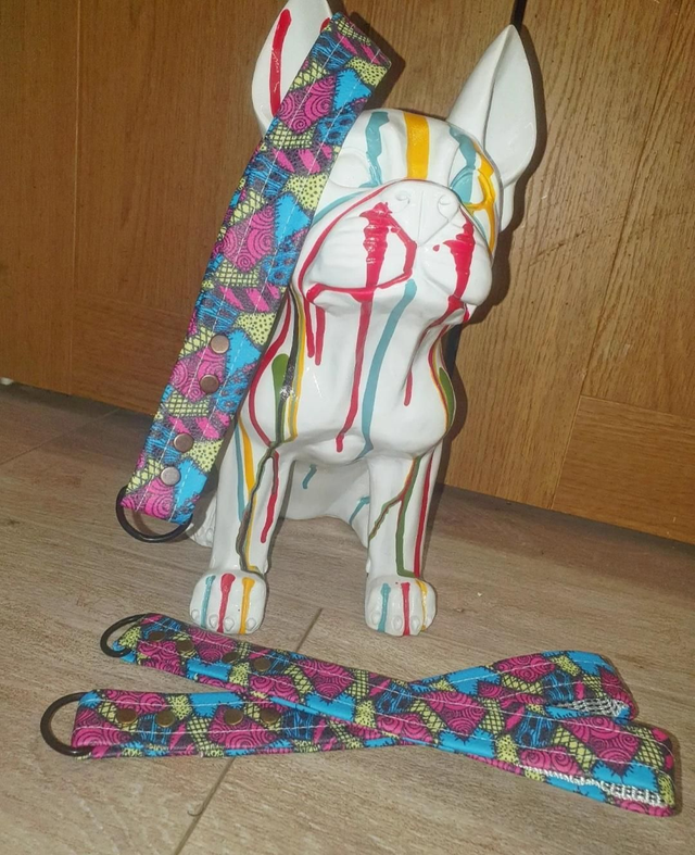 TIP_Poignée Simili ◾️Patchwork Bariolé