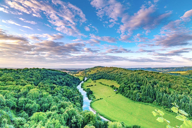 View from Symonds Yat Rock FRAMED