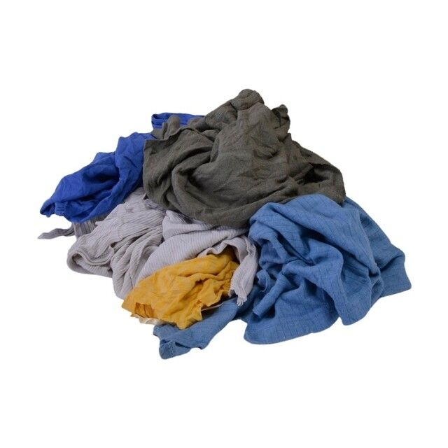 Gekleurde poetslappen tricot naadloos