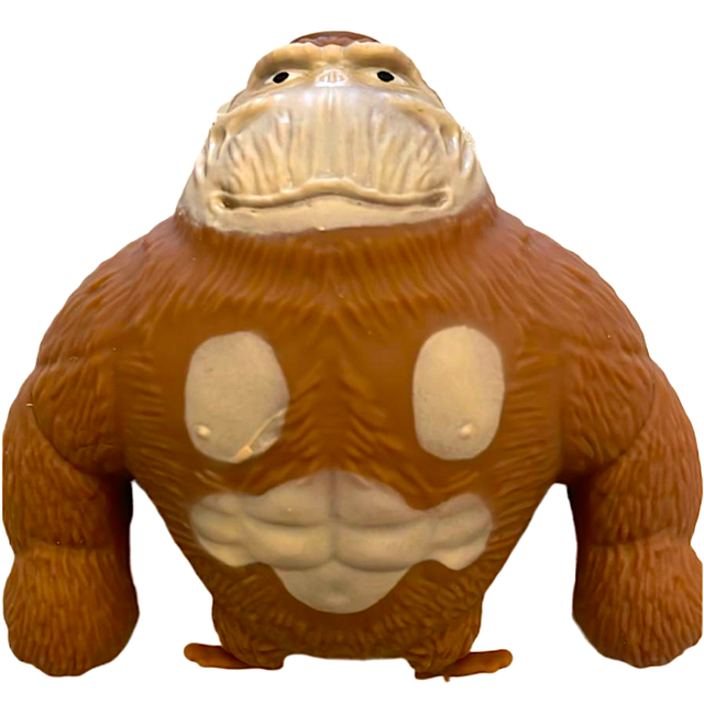 NoStresso Anti-Stress Gorilla bruin 13 cm