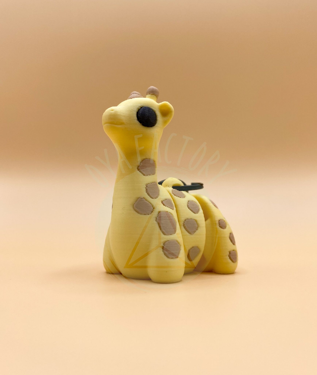 Porte-clés mini Girafe articulée