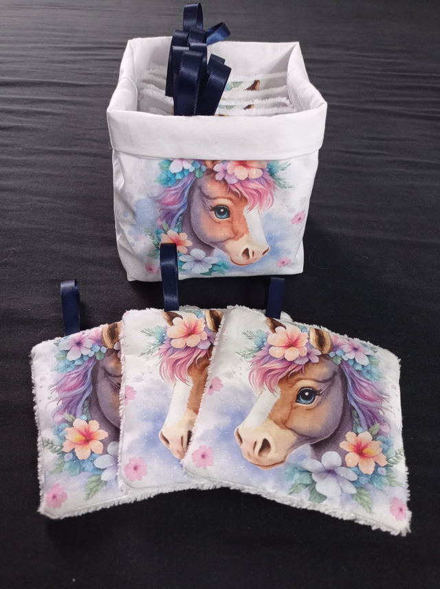 Les cotons et sa panière