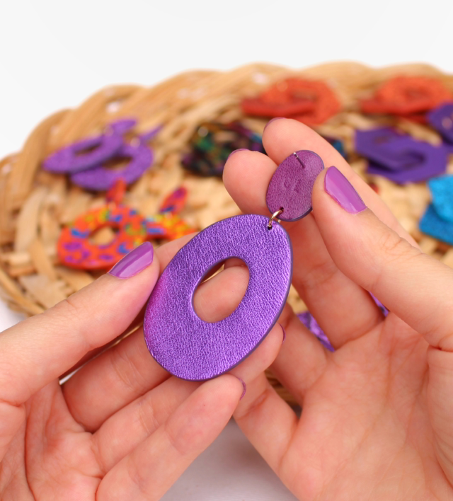 Iris • violet métallisé