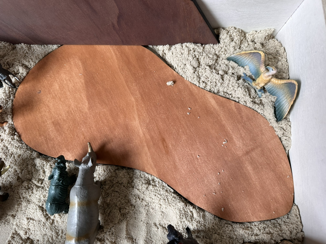 Speelbord medium - savanne 