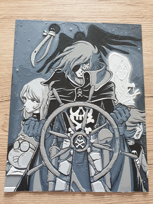 Plaque Déco Albator