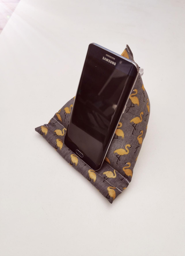 Support téléphone flamants 
