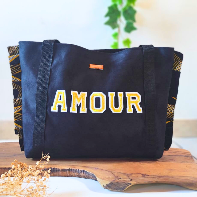 🌸Sac cabas Amour Noir🌸