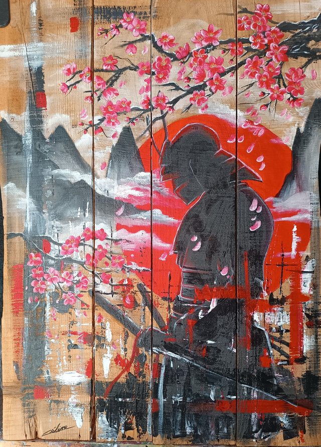 Le Ronin et la lune rouge