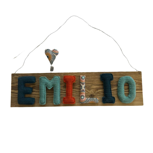 Namensschild "Emilio"