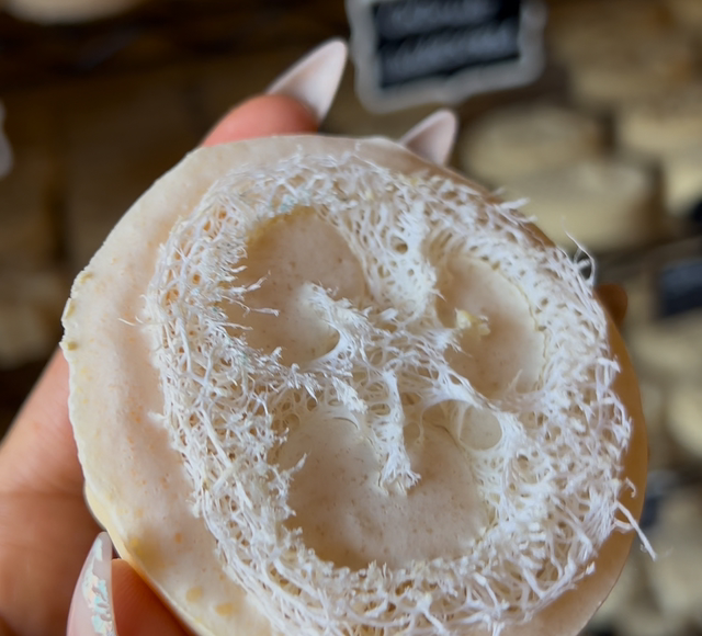 Goat Milk Loofah Soap