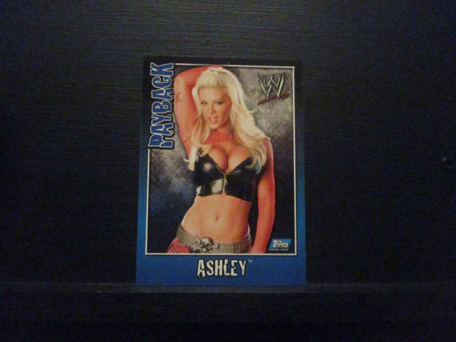 Ashley - Payback Original Trading Card #51