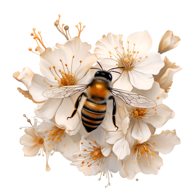 Bee design card and envelope