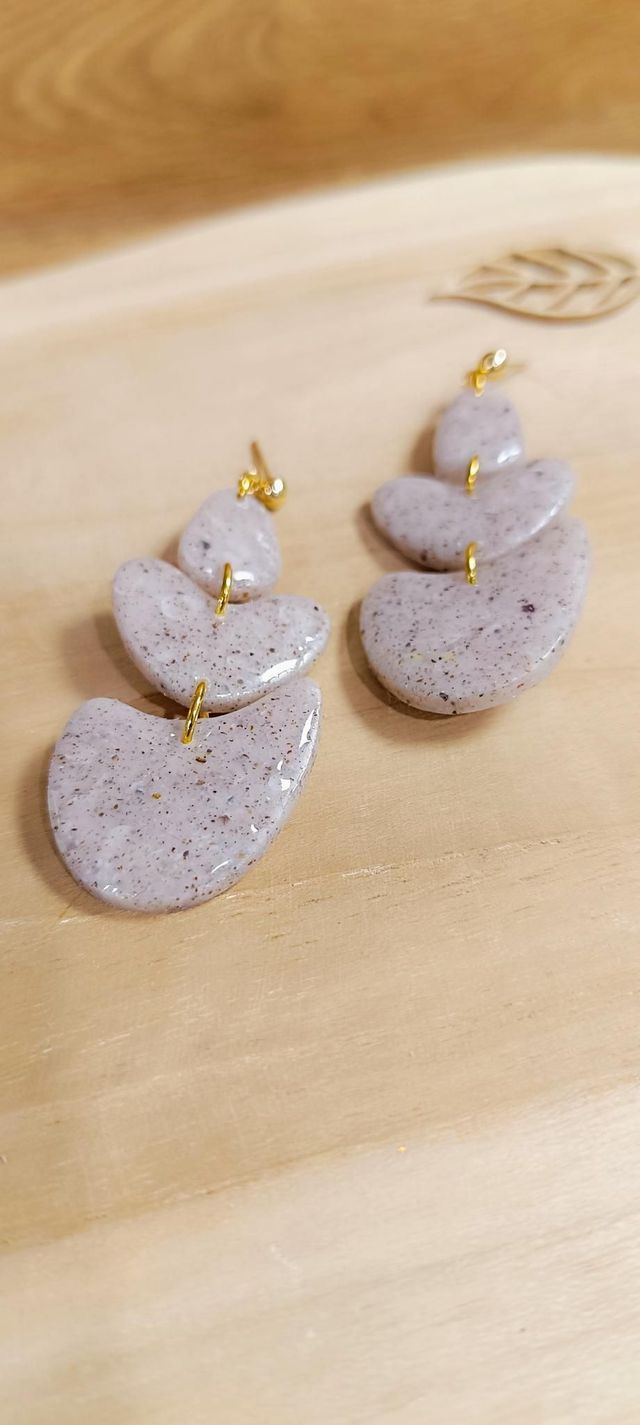 Boucles d'oreilles - Galets