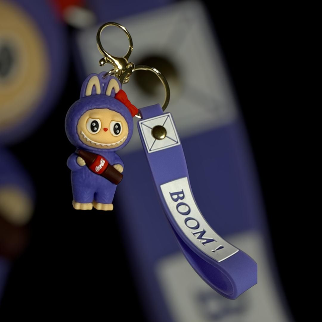 0639 - Labubu - paars - Coca Cola