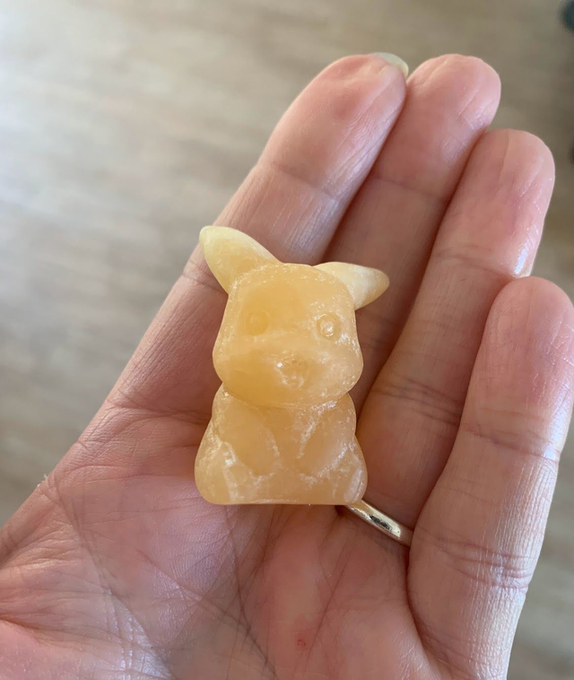 Pikachu Calcite Orange
