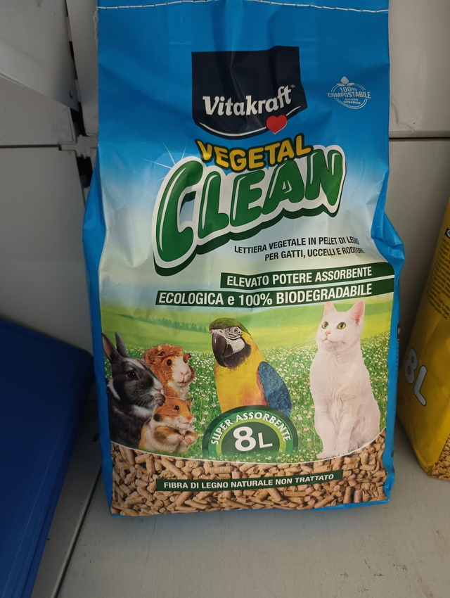 Lettiera pellet 8 lt