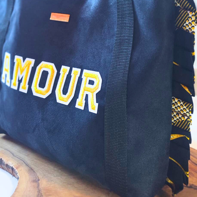 🌸Sac cabas Amour Noir🌸