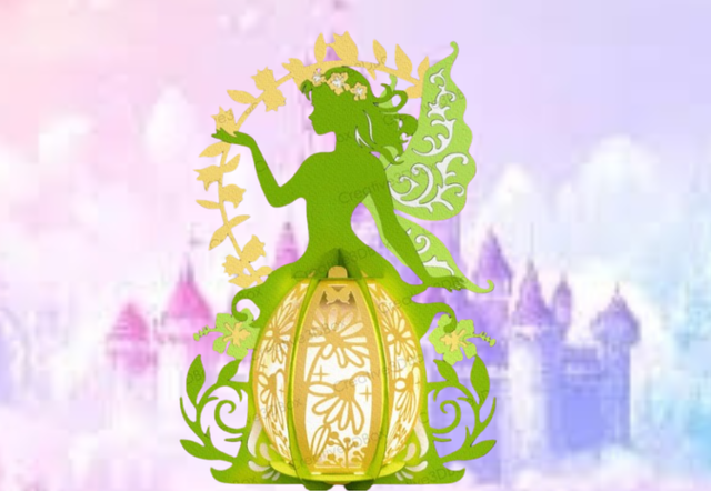 Lanterne Fée printemps