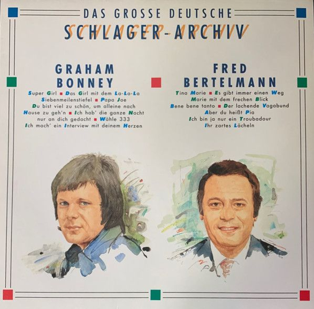 Graham Bonney / Fred Bertelmann ‎– Das Grosse Deutsche Schlager-Archiv Vinyl