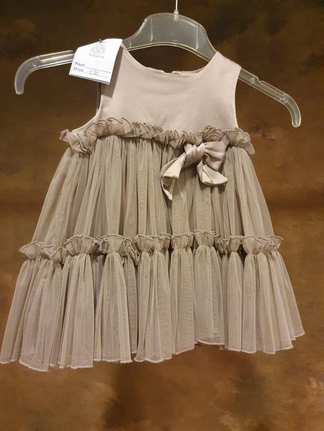 Prinzessin Kleid Gr. 80 goldbraun 