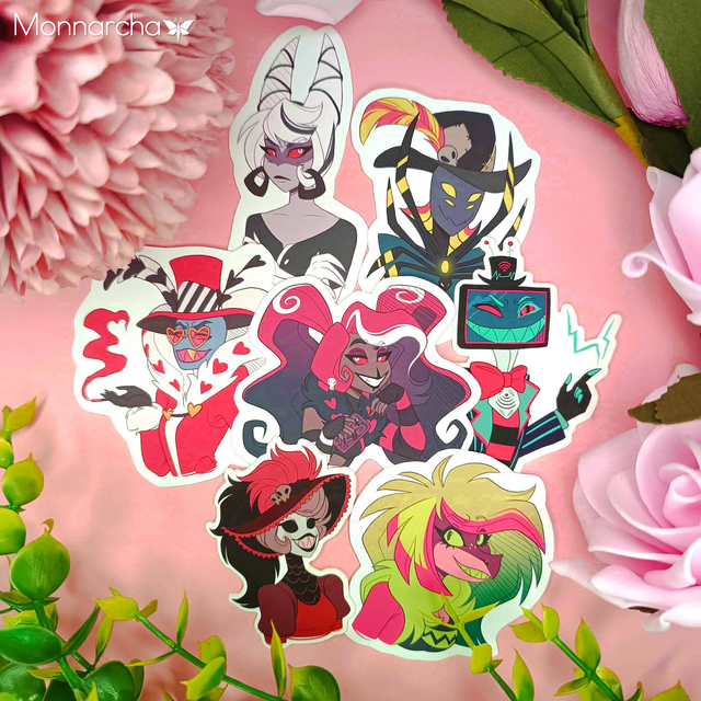 Hazbin Hotel Stickers •  Overlords