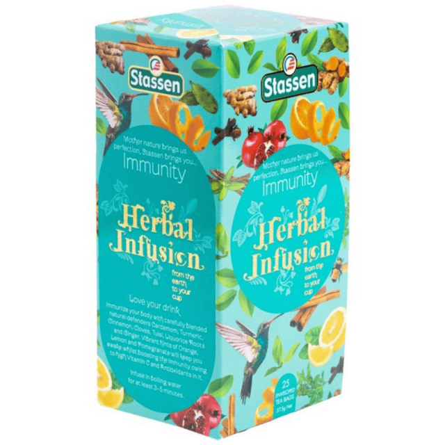 Stassen Tea Immunity Herbal Infusion Gastro-Teebeutel