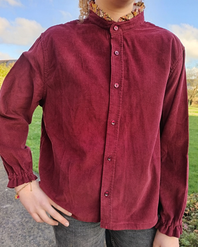 Chemise upcyclée  